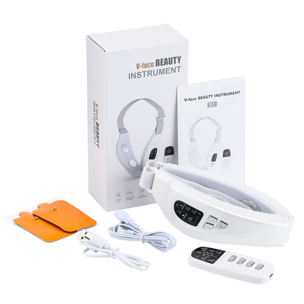 Lunavive™ EMS LED Facial Sculpting Device | Microcurrent Lifting & Light Therapy