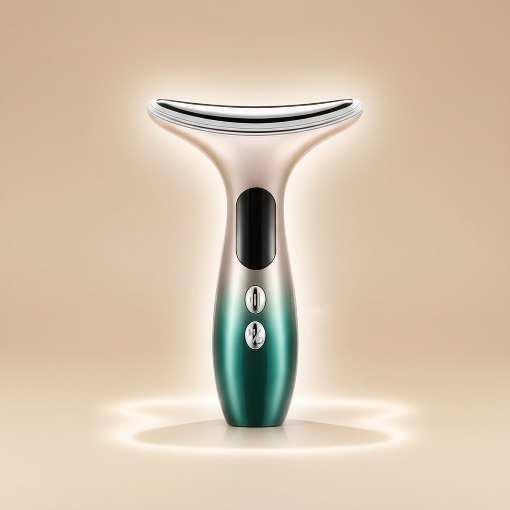 Neck & Face Sculpting Device | LED Light Therapy & Microcurrent Lifting