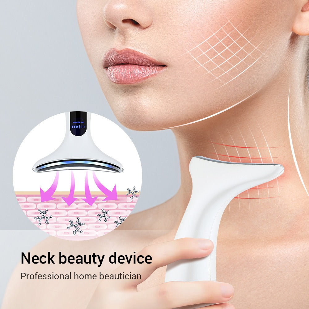 Neck & Face Sculpting Device | LED Light Therapy & Microcurrent Lifting