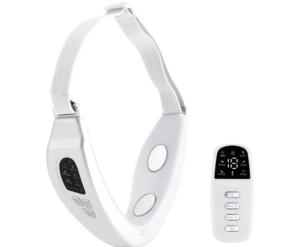 Lunavive™ EMS LED Facial Sculpting Device | Microcurrent Lifting & Light Therapy