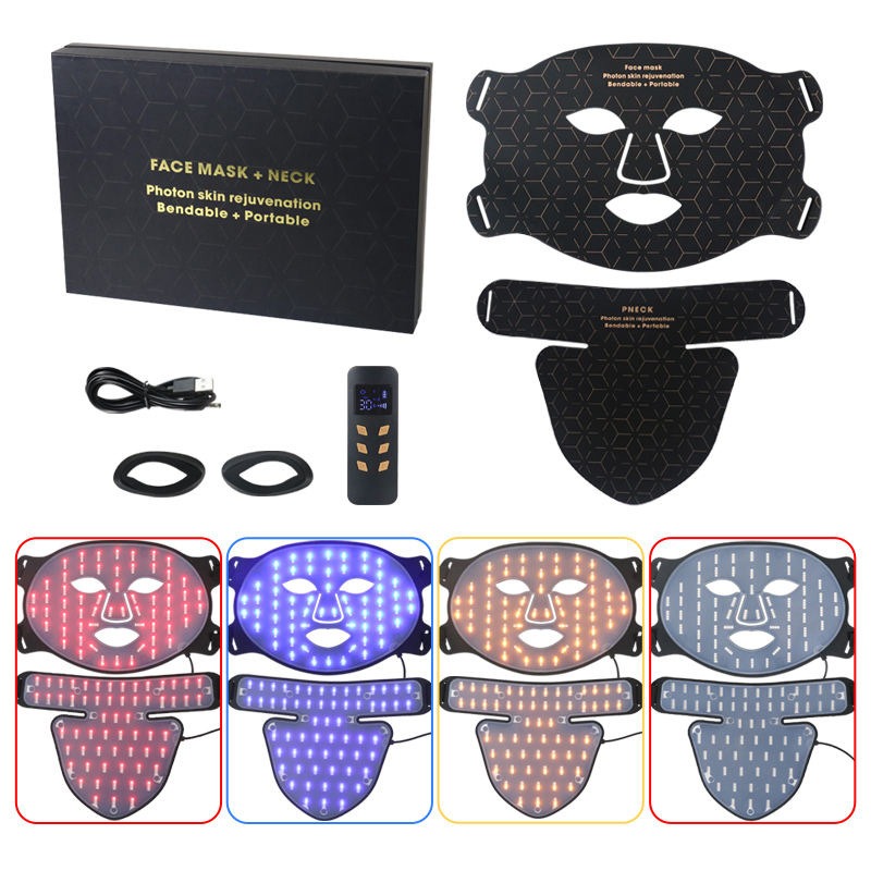 LUNAVIVE™ LED Face & Neck Mask - 7 Color Light Therapy