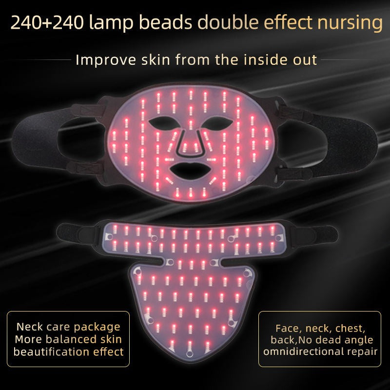 LUNAVIVE™ LED Face & Neck Mask - 7 Color Light Therapy